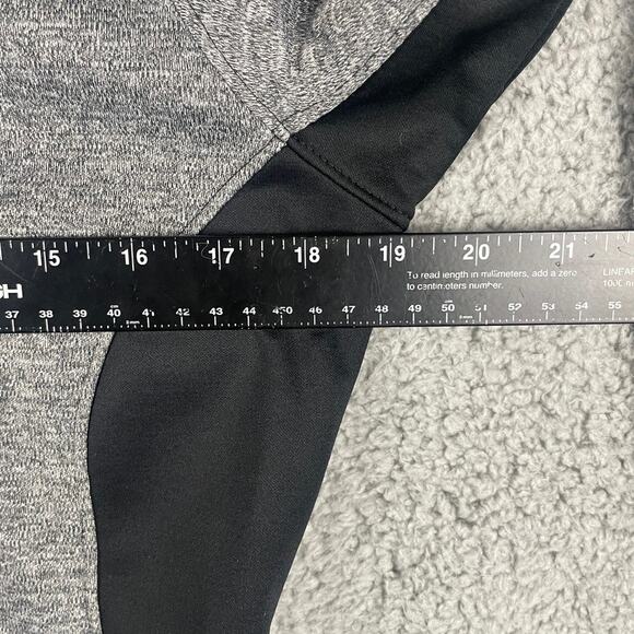 Columbia Women's Medium Gray Black Long Sleeve Outdoor Athletic Running Hoodie - Picture 6 of 12